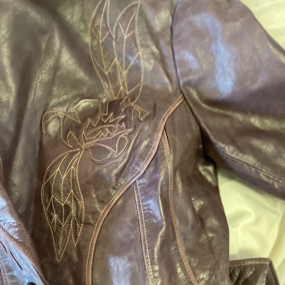 Vintage guess leather jacket - Picture 8 of 10